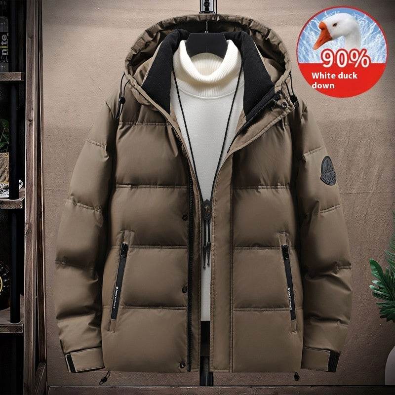 Buycenter Thickened Down Jacket for Men - Warm, Waterproof & Stylish - Buy Center US