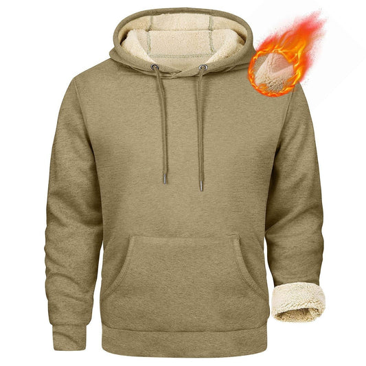 Buycenter Casual Cashmere Hoodie Cardigan - Slim Fit, Long Sleeve, 10 Colors - Buy Center US