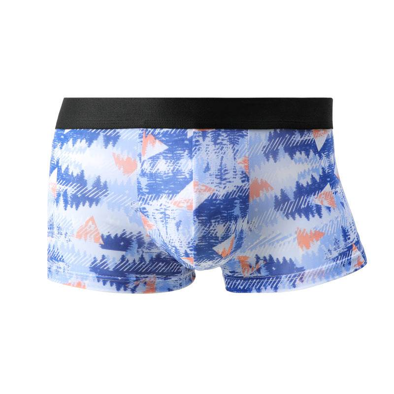 Buycenter Men's Ice Silk Underwear - Breathable, Traceless Summer Shorts - Buy Center US