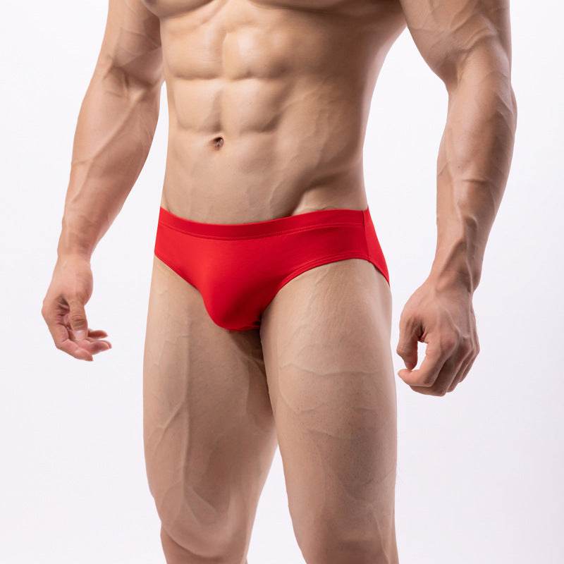 Buycenter Solid Color Sports Cotton Briefs - Breathable & Stylish Fit - Buy Center US