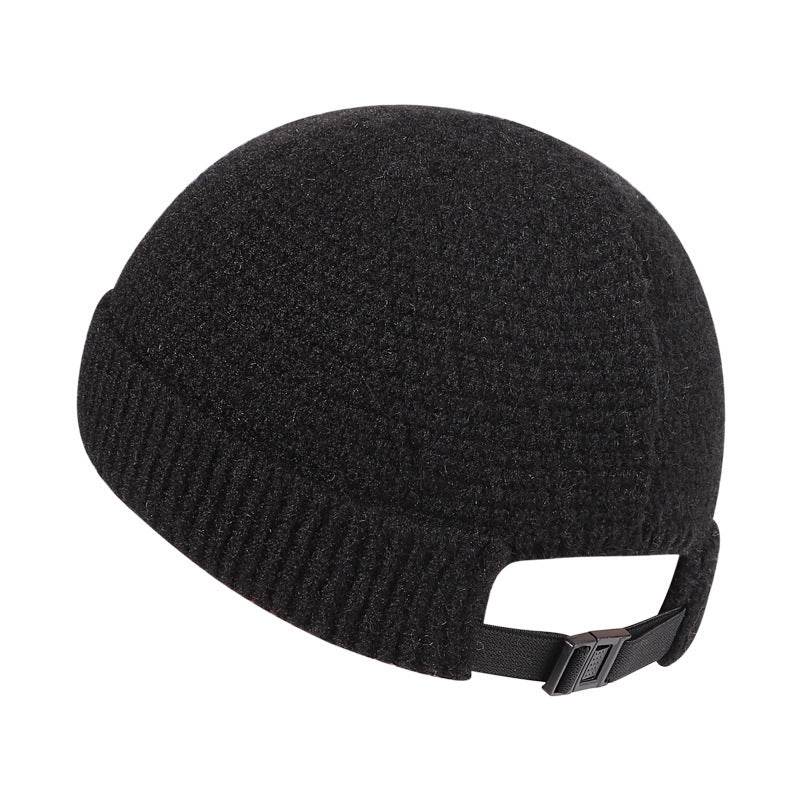 Buycenter Warm Knitted Woolen Cap - Adjustable Winter Beanie Hat - Buy Center US