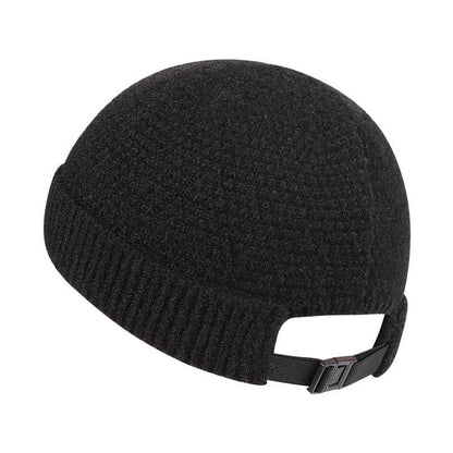 Buycenter Warm Knitted Woolen Cap - Adjustable Winter Beanie Hat - Buy Center US