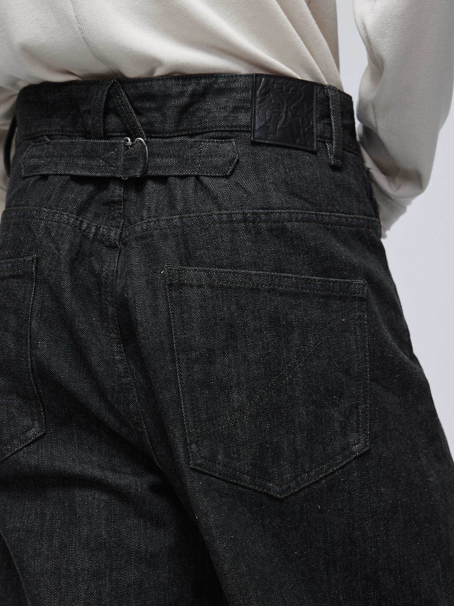 Men's Primary Red Ear Jeans - Mid-High Waist, 100% Cotton Trousers - Buy Center US