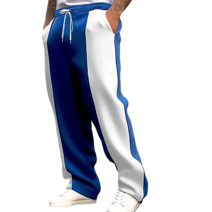 Men's Casual Sports Trousers - Loose Fit, Mid Waist, Comfortable Style - Buy Center US