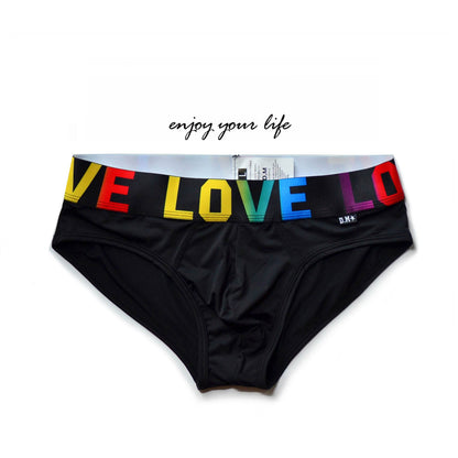 Buycenter Men's Solid Color Briefs - Low Waist, Elastic Nylon Fit - Buy Center US