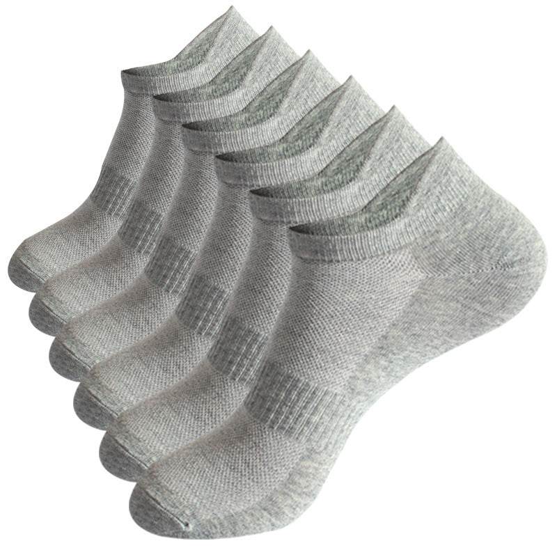 Buycenter Men's Plus Size Sports Mesh Socks - Cotton, Breathable Design - Buy Center US