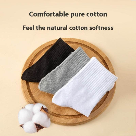 Buycenter Cotton Compression Socks - Breathable & Sweat-Absorbent Summer Wear - Buy Center US
