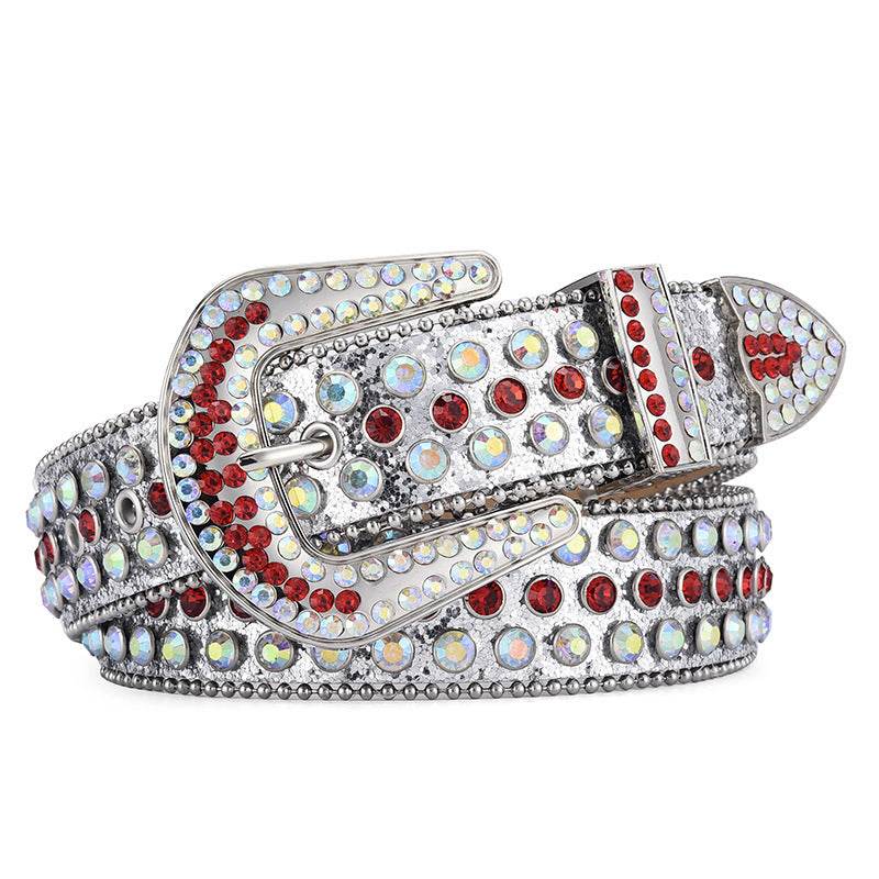 Buycenter Men Women Alloy Belt - Punk Rock Rivet Design, Multiple Colors - Buy Center US
