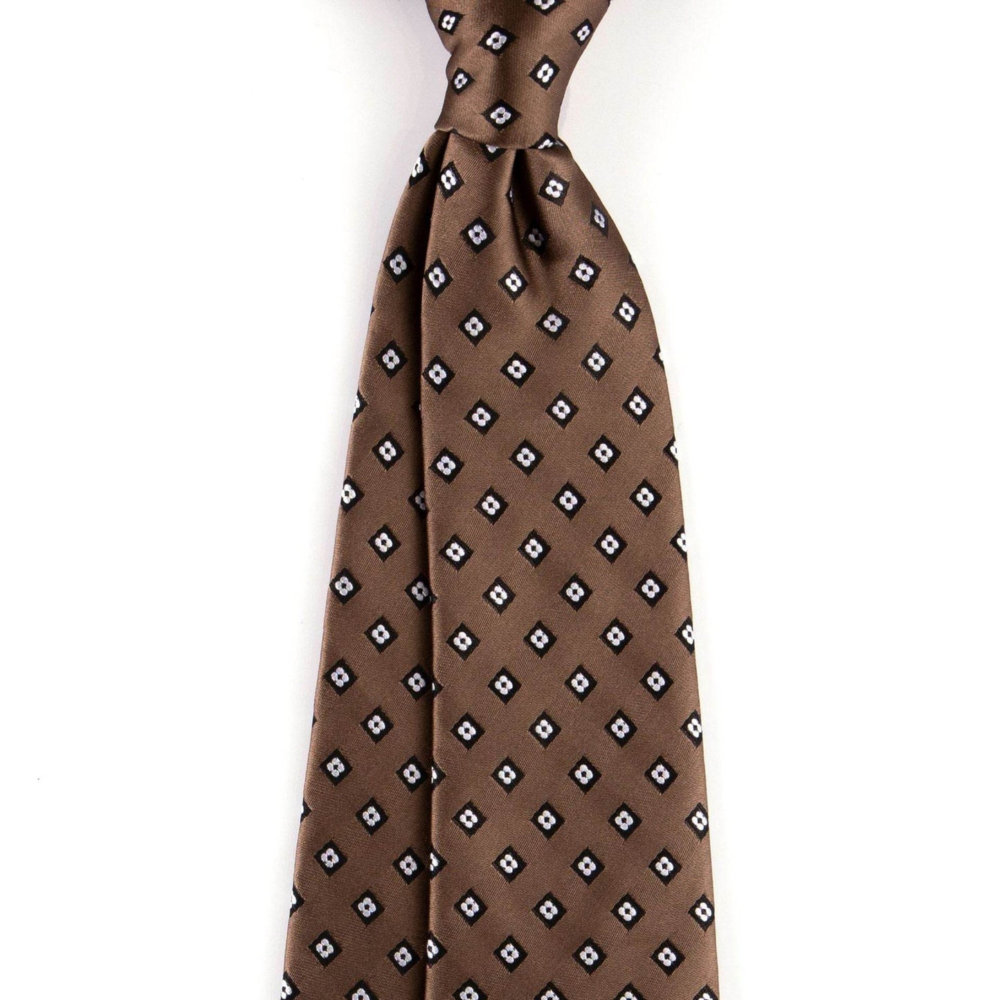 Buycenter Vintage Style Men's Tie - Jacquard Silk, 9cm Wide Design - Buy Center US