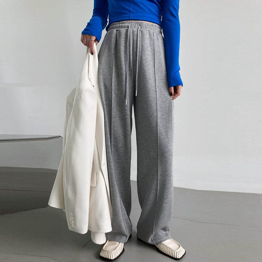 Women's Loose Air Layer Sports Trousers - Casual High Elastic Waist - Buy Center US