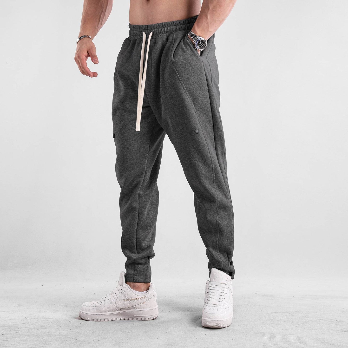 European & American Casual Men's Trousers - Light & Dark Colors Available - Buy Center US