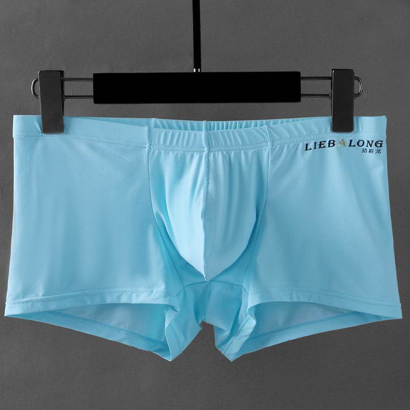 Buycenter Men's Ice Silk Underwear - Double-Layer U Convex Design - Buy Center US
