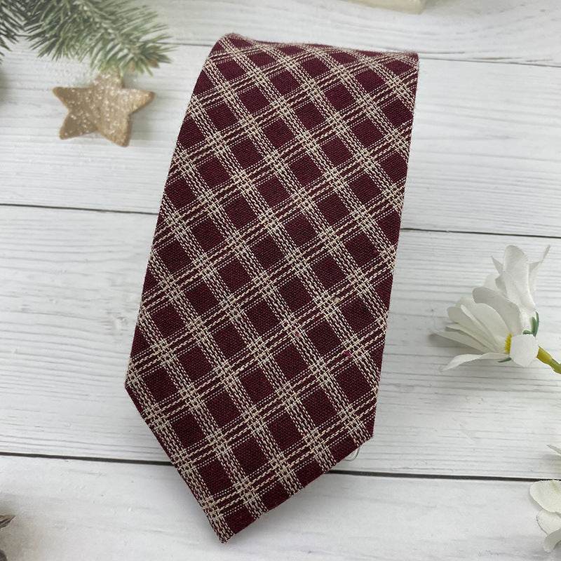 Buycenter Knitted Cotton Bow Tie - Striped Design for Schools - Buy Center US