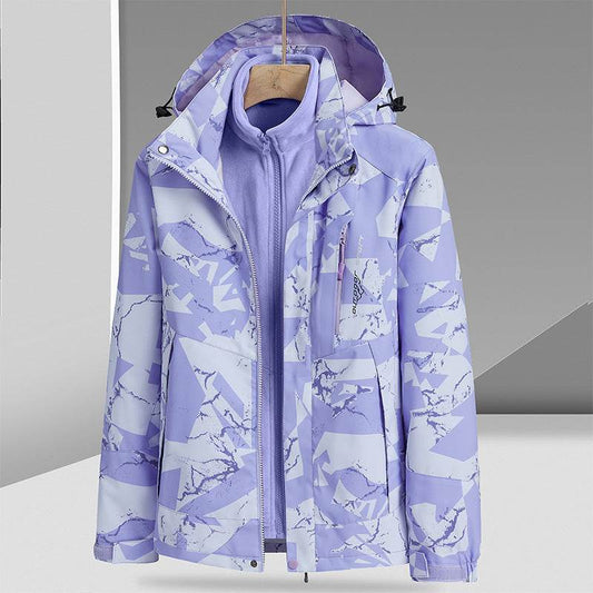 Buycenter 3-in-1 Camouflage Coat - Waterproof & Warm for Outdoor Activities - Buy Center US