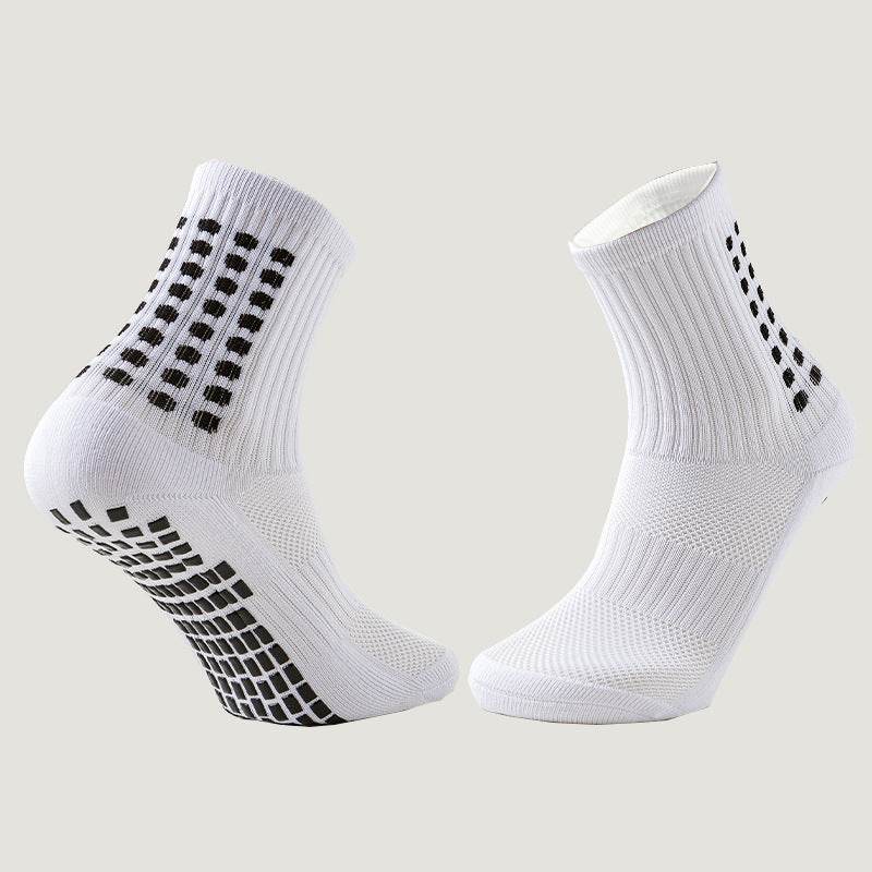 Solid Color Non-Slip Football Socks - Shock-Absorbing and Wear-Resistant - Buy Center US