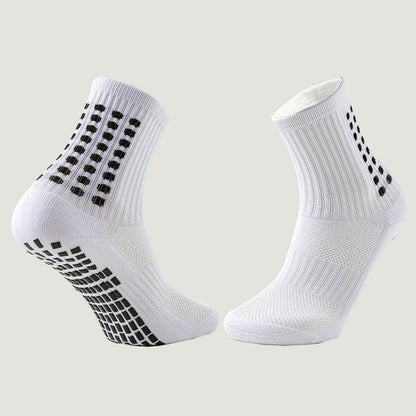 Solid Color Non-Slip Football Socks - Shock-Absorbing and Wear-Resistant - Buy Center US