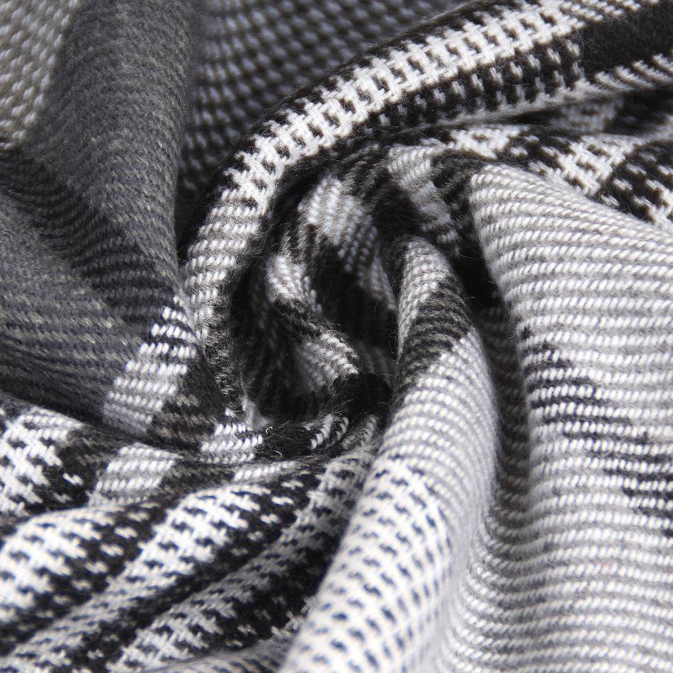Buycenter Plaid Cashmere-like Scarf for Men - Warm Autumn & Winter Wear - Buy Center US