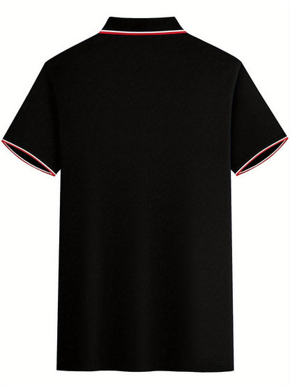 Men's Milano Print Polo Shirt & Pants Set - Casual Summer Fashion - Buy Center US