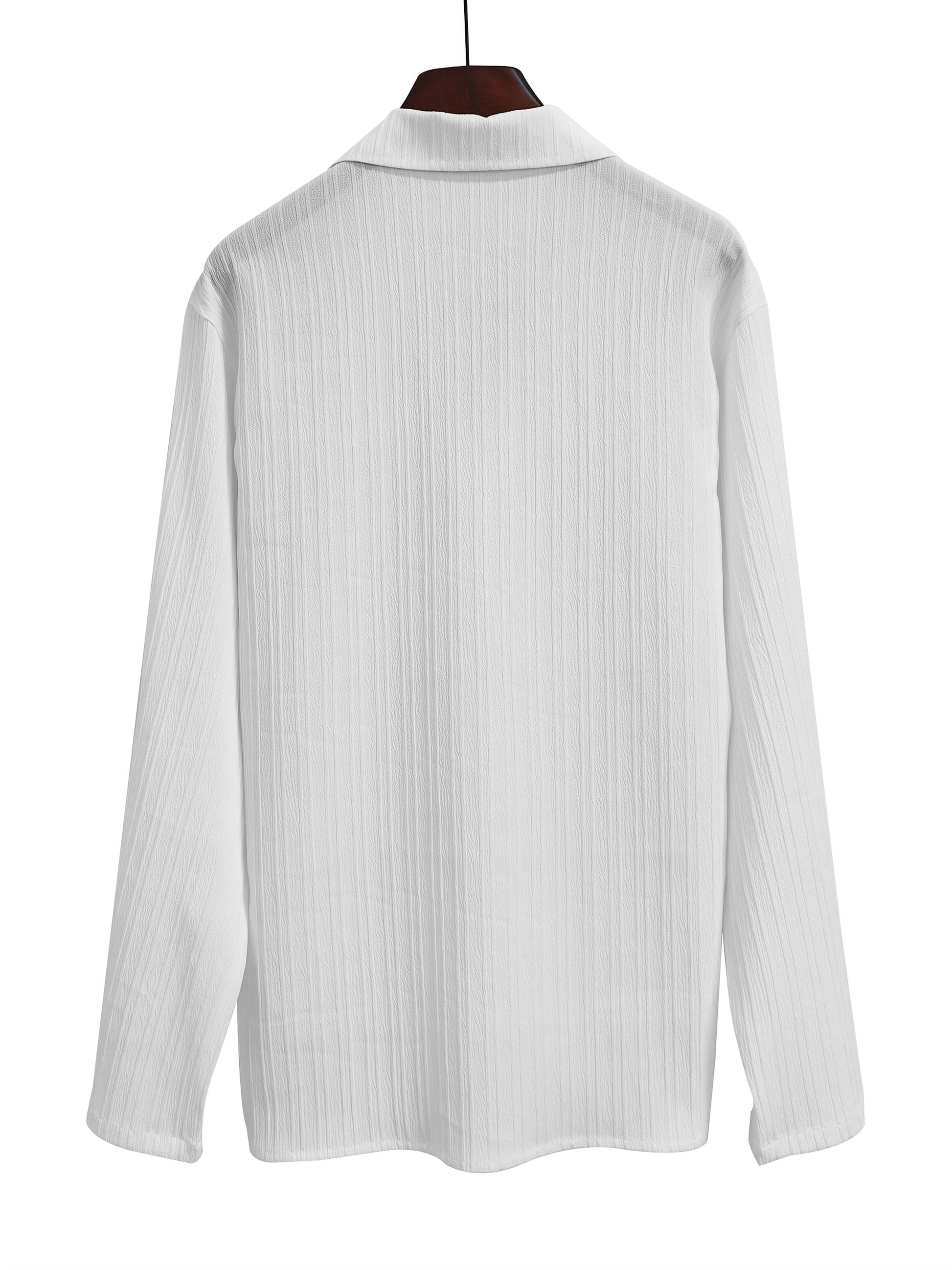 Elegant Autumn Long Sleeve Shirt & Pants Casual Suit - Comfortable Fit - Buy Center US