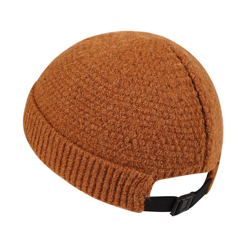 Buycenter Warm Knitted Woolen Cap - Adjustable Winter Beanie Hat - Buy Center US