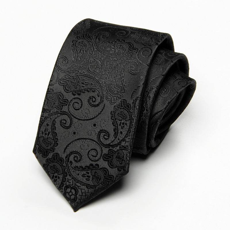 Buycenter Korean Style Men's Bow Tie - Striped Jacquard for All Ages - Buy Center US