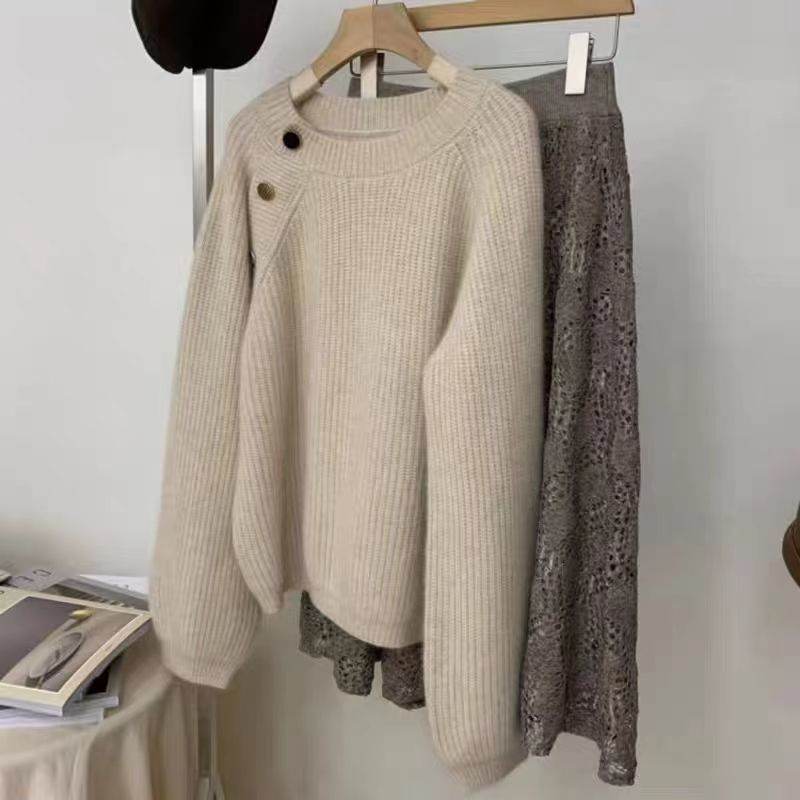 Design Sense Japanese Style Lazy Coat - Cozy Pullover for Autumn & Winter - Buy Center US
