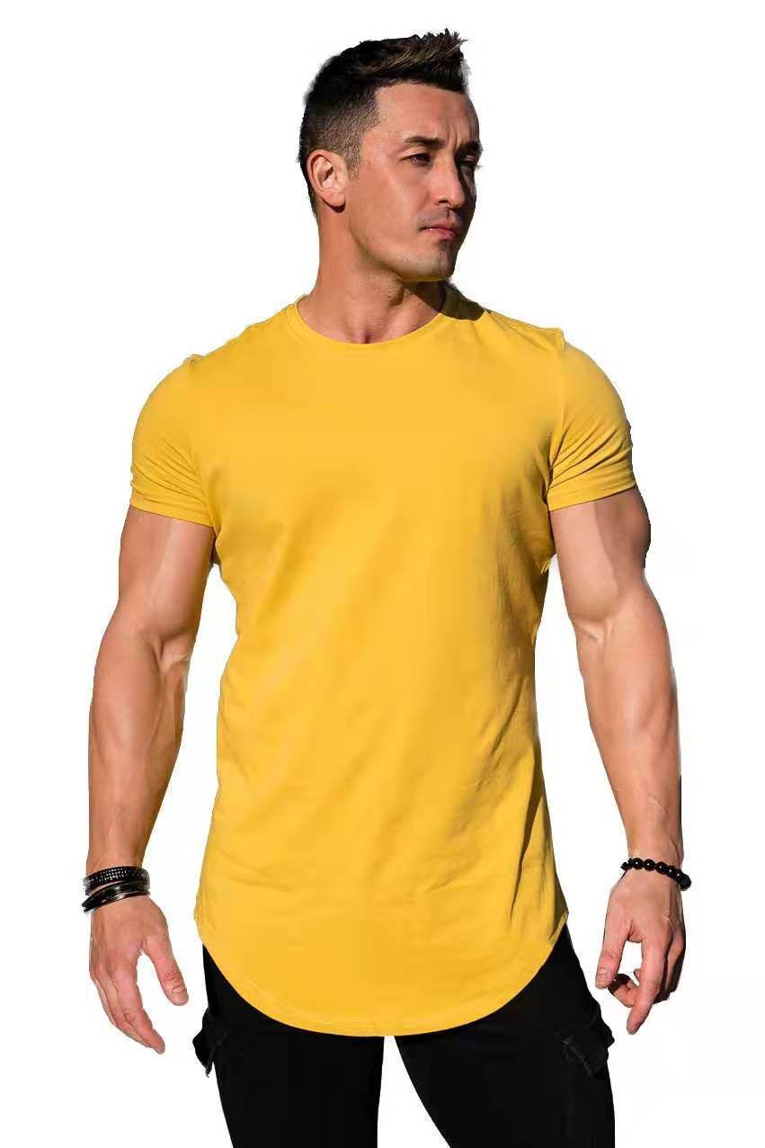 Men's Casual Sports T-Shirt - Short Sleeve Cotton Fitness Tee - Buy Center US