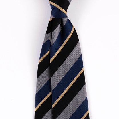 Buycenter Men's Casual Minimalist Bow Tie - Striped Rayon Design - Buy Center US
