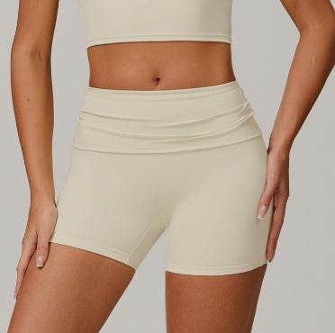 Women's High-Waist Quick-Drying Yoga Shorts - Eco-Friendly Fabric - Buy Center US