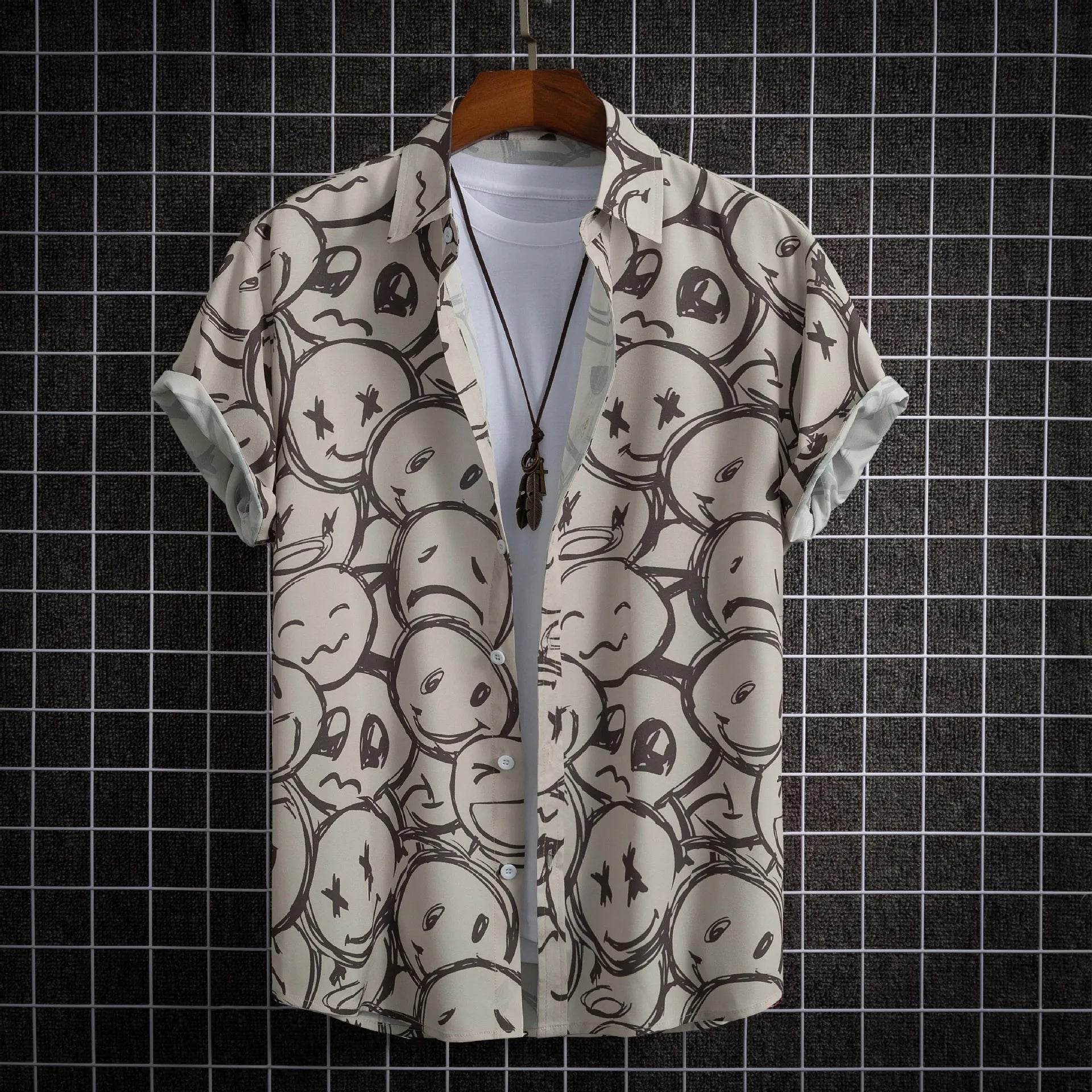 Men's 3D Printed Hawaiian Cardigan Shirt - Plus Size & Loose Fit - Buy Center US