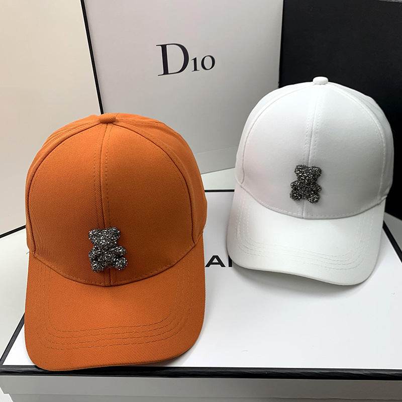 Women's Summer Sun Protection Hat - Rhinestone Baseball Cap Collection - Buy Center US