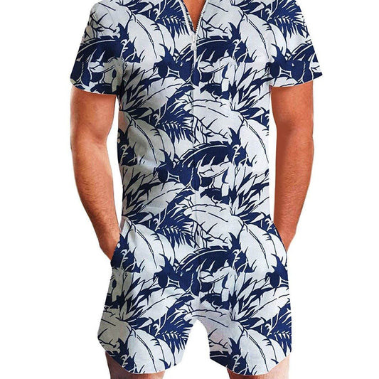 Buycenter Men's Summer Short-Sleeved Suit - European & American Fit - Buy Center US