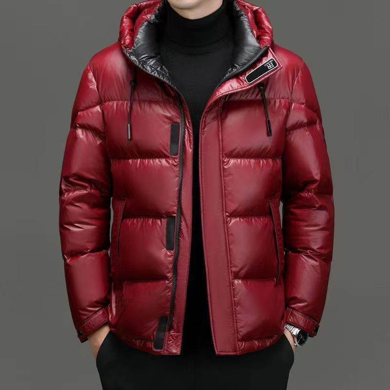 Buycenter Men's Winter Down Jacket - Cold-Proof Graphene Hooded Style - Buy Center US
