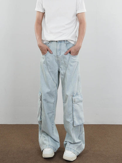 American Retro Gender-Free Casual Pants - Loose Cotton Trousers for All - Buy Center US