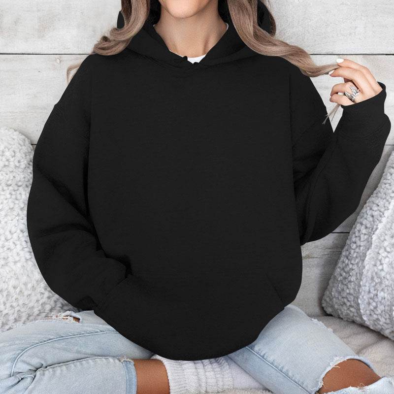 Women's Loose Hooded Multi-color Sweater - Stylish Pullover in S-XL - Buy Center US