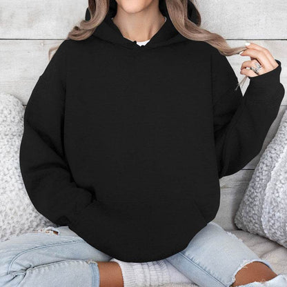 Women's Loose Hooded Multi-color Sweater - Stylish Pullover in S-XL - Buy Center US