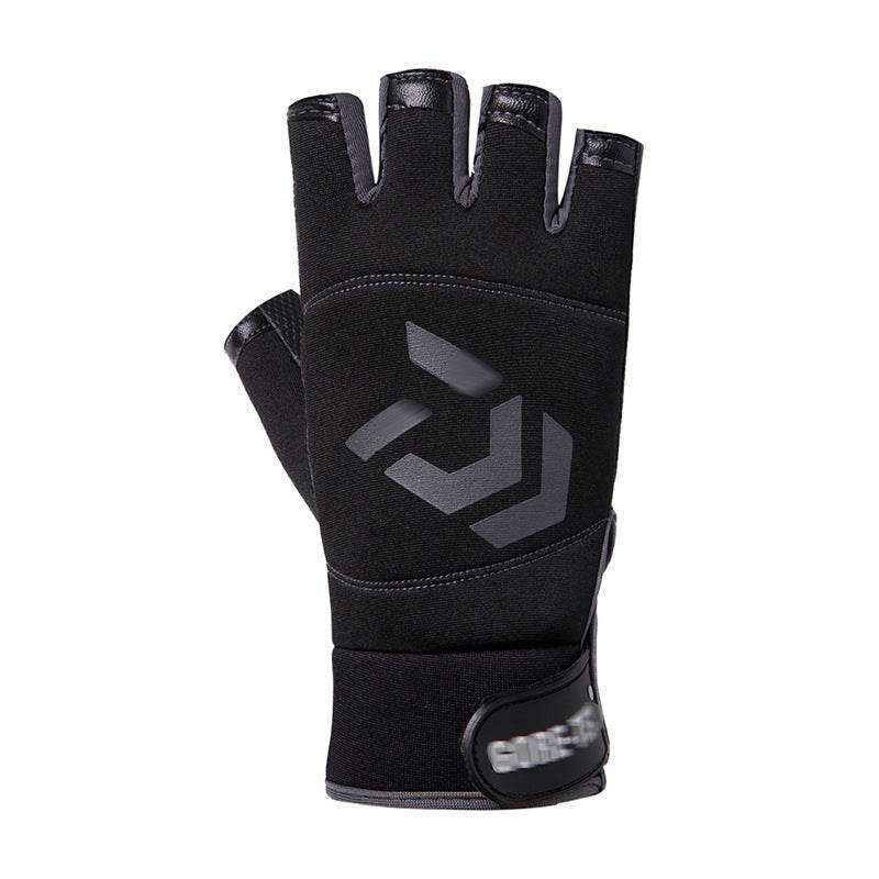 Buycenter Windproof Waterproof Fishing Gloves - Fingerless Style in Various Colors - Buy Center US