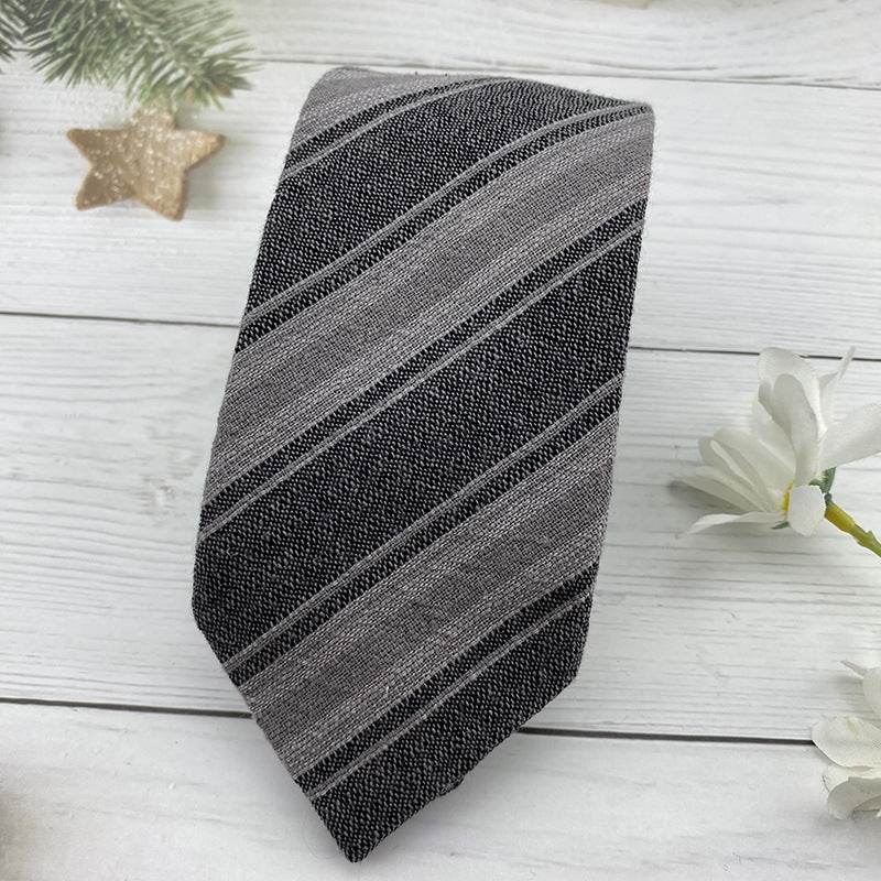 Buycenter Knitted Cotton Bow Tie - Striped Design for Schools - Buy Center US