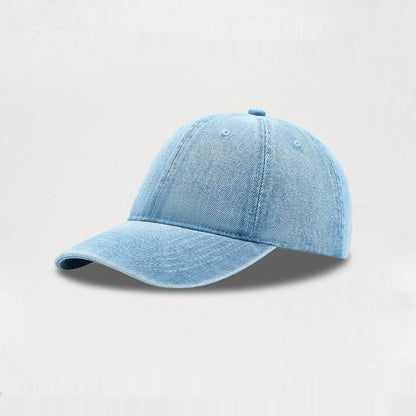 Light Blue Denim Baseball Cap - Adjustable, Breathable, Casual Style - Buy Center US