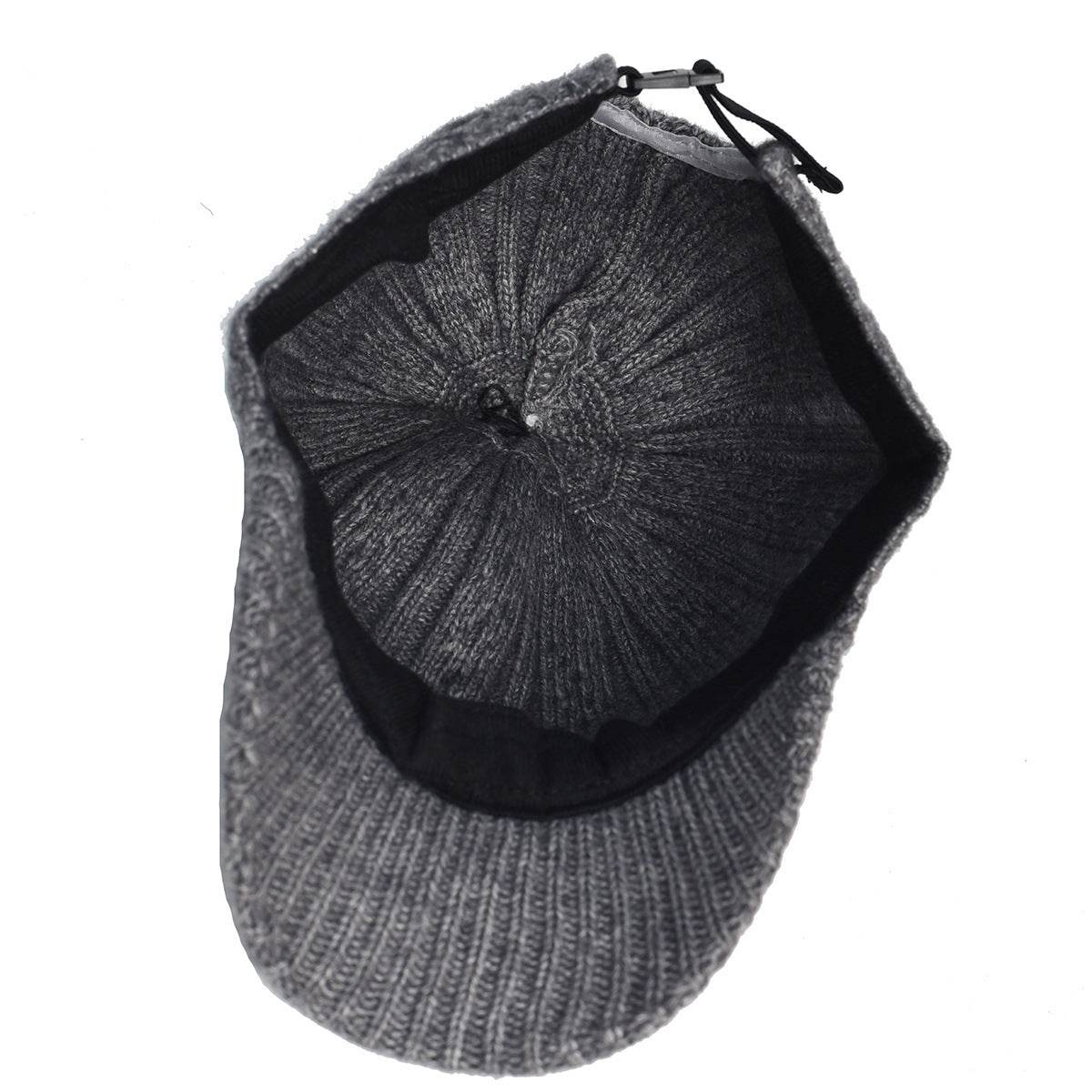 Buycenter Knitting Wool Baseball Cap - Warm, Breathable Winter Headwear - Buy Center US